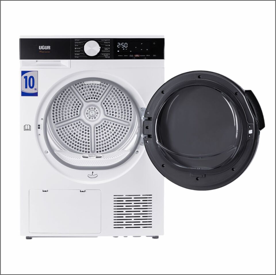 UĞUR UKM 3103 B301 10 KG ÇAMAŞIR KURUTMA MAKİNESİ BEYAZ