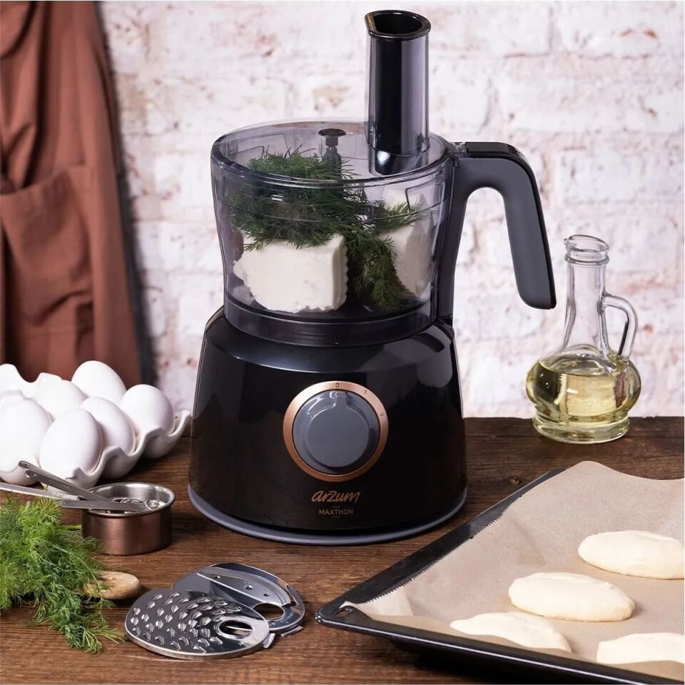 Arzum AR1064 Maxthon Mutfak Robotu - Siyah