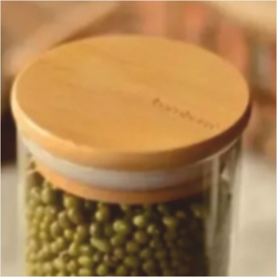 Bambum  Bolla - Cam Saklama Kabı 350 Ml