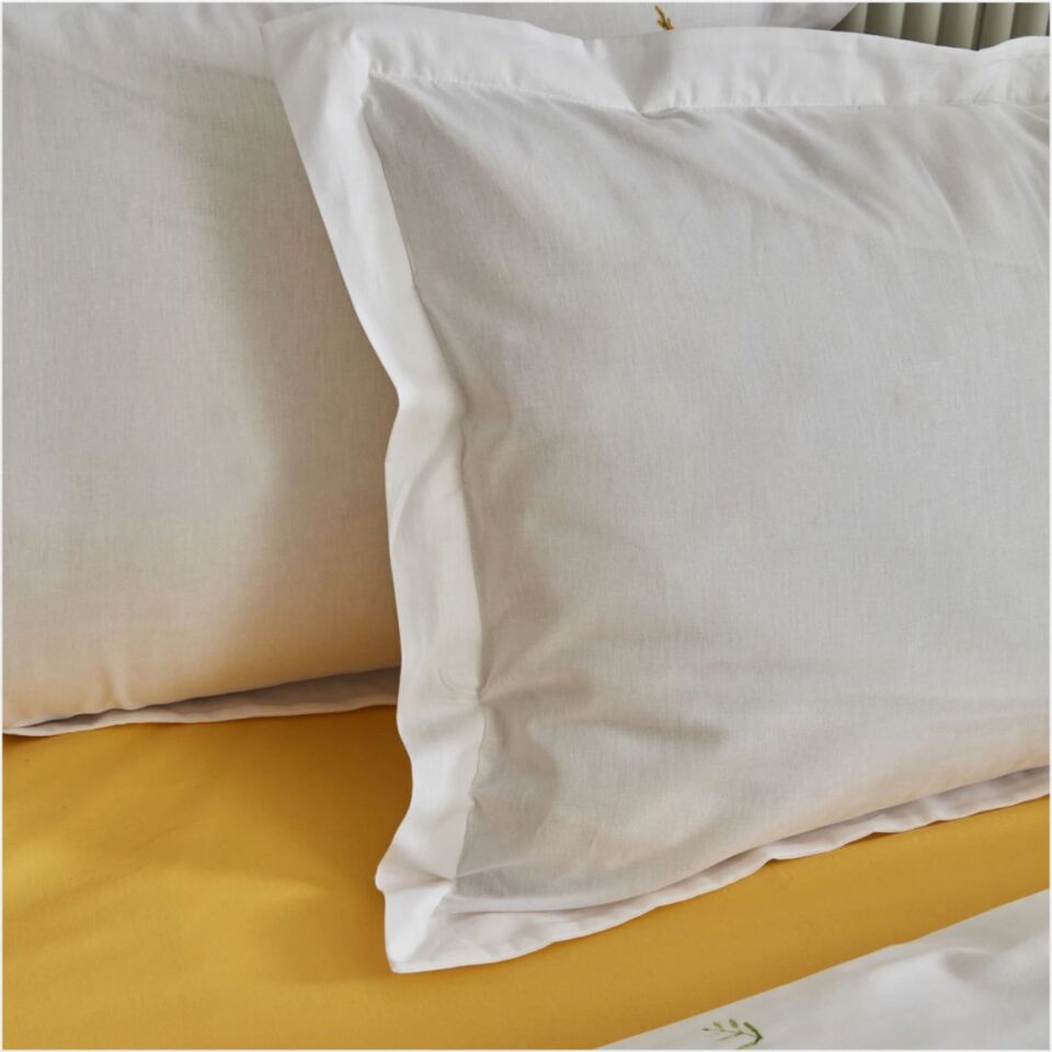 Karaca Herbal Beyaz %100 Pmk Cıft Kısılık Nevresım Pıke Set