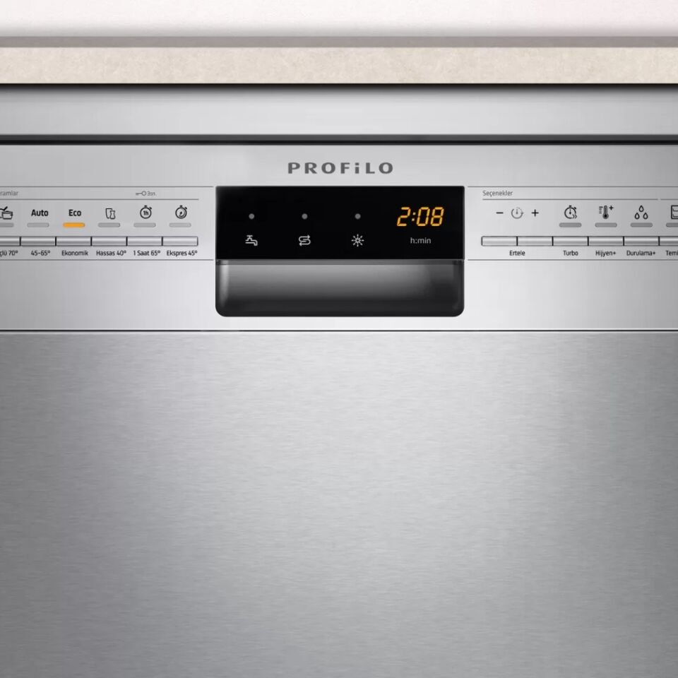 Profilo BM6483MA 6 Programlı Inox Bulaşık Makinesi