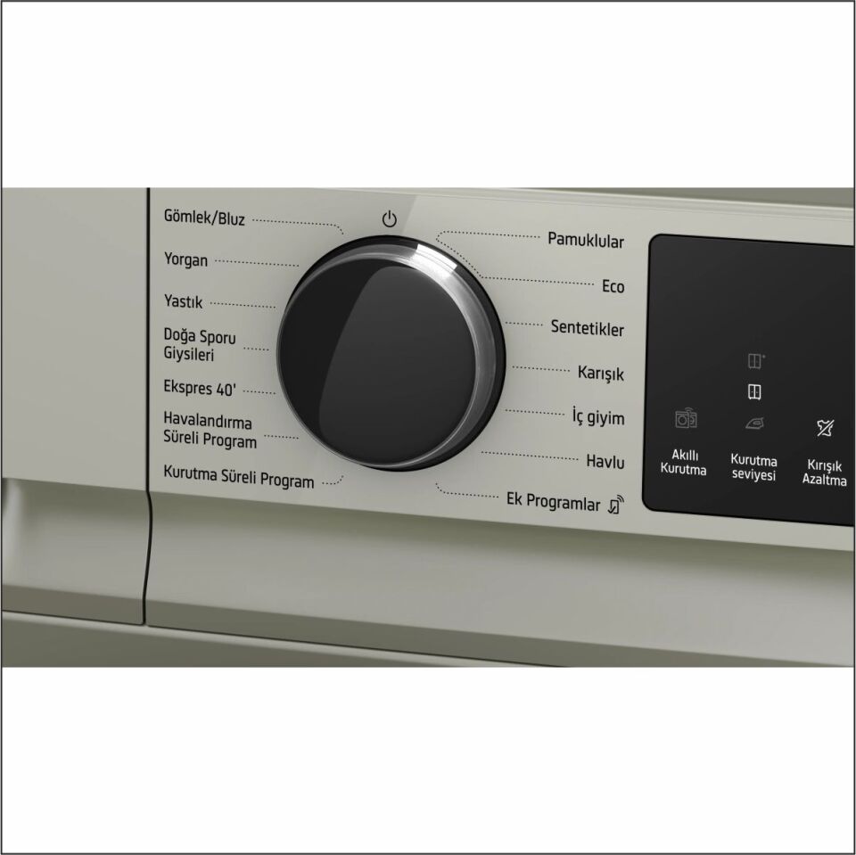 PROFİLO KM0961XJTR 9 KG İNOX WİFİ KURUTMA MAKİNESİ