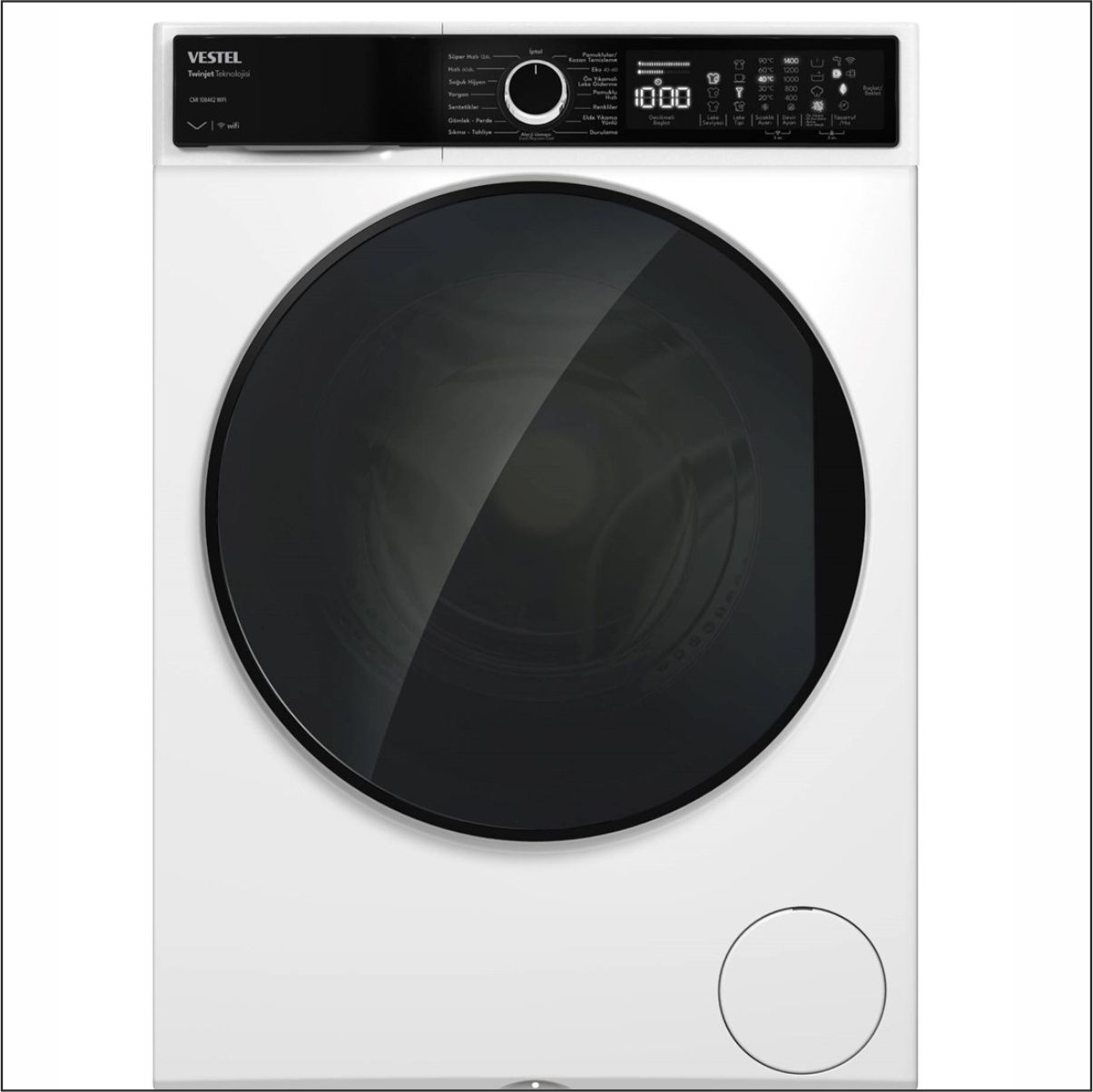 VESTEL CMI 108442 WIFI 10 KG 1400 DEVİR ÇAMAŞIR MAKİNESİ - 20350192