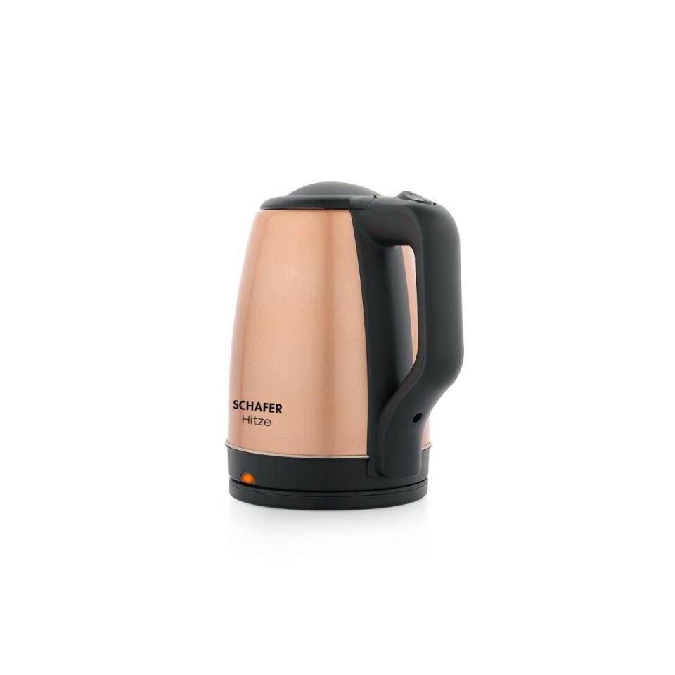 Schafer Hitze Paslanmaz Çelik Su Isıtıcı (Kettle)-Rosegold