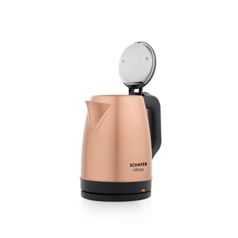 Schafer Hitze Paslanmaz Çelik Su Isıtıcı (Kettle)-Rosegold