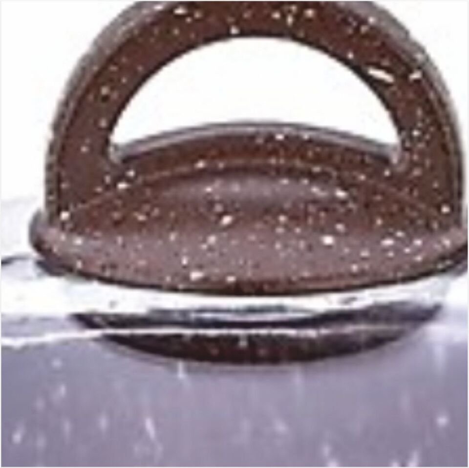 Safınox 20 Cm Granit Derin Tencere-Kahve