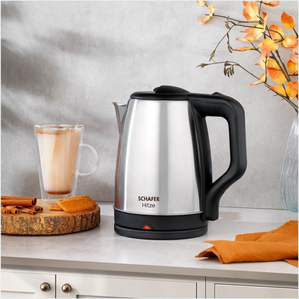 Schafer Hitze Paslanmaz Çelik Su Isıtıcı (Kettle)-Inox 01P