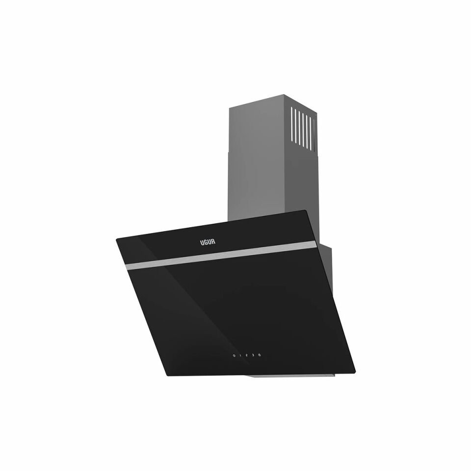 Uğur UAD 6011 SA3DHD Siyah Duvar Tipi Davlumbaz