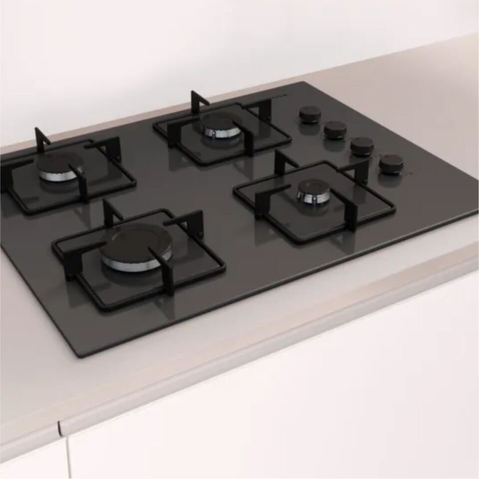 Profilo OE37P9P10D Gri Cam Ankastre Ocak