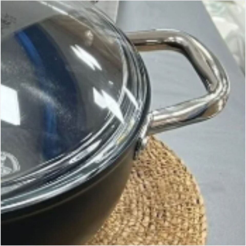 SAFINOX 30 CM KARNIYARIK TITANIUM TENCERE
