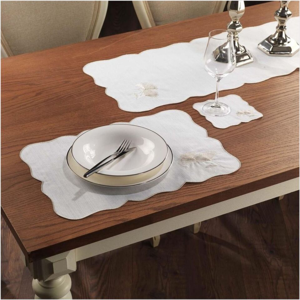 SCHAFER LILIUM SOFRA SETİ 13 PARÇA-GÜMÜŞ