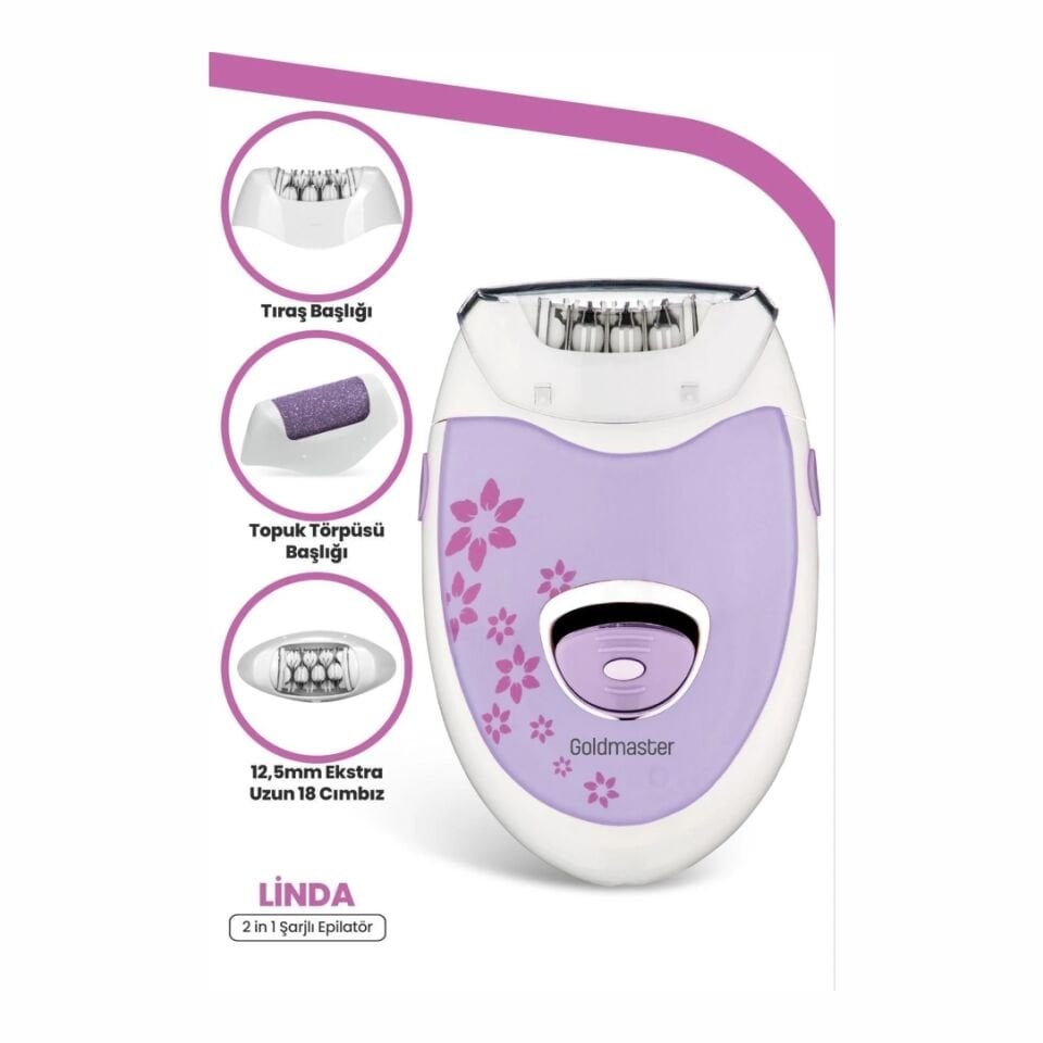 Goldmaster Gm-7159M Linda Epilasyon Cihazı