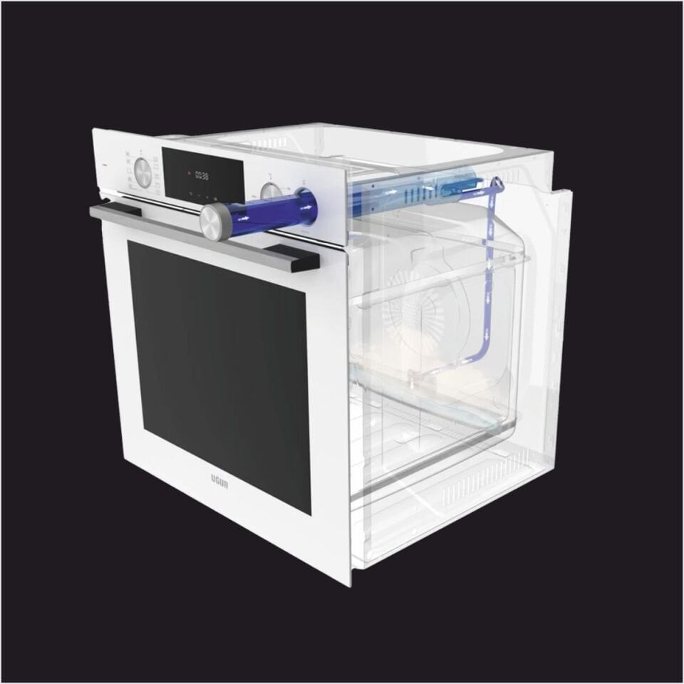 Uğur UAF 6011DB BCPST Beyaz Ankastre Fırın