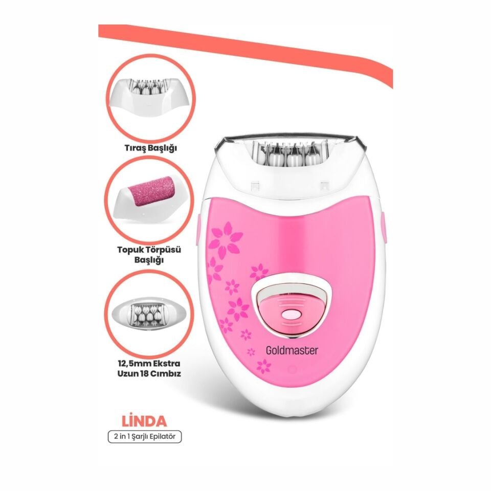 Goldmaster GM-7159P LİNDA Epilasyon Cihazı