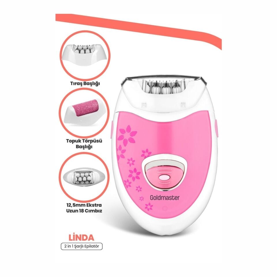 Goldmaster GM-7159P LİNDA Epilasyon Cihazı