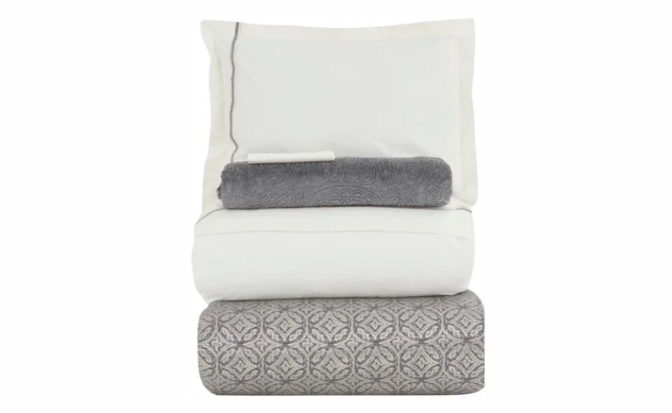 KARACA MARSHA 8 PRC CEYIZ SETI, GRİ