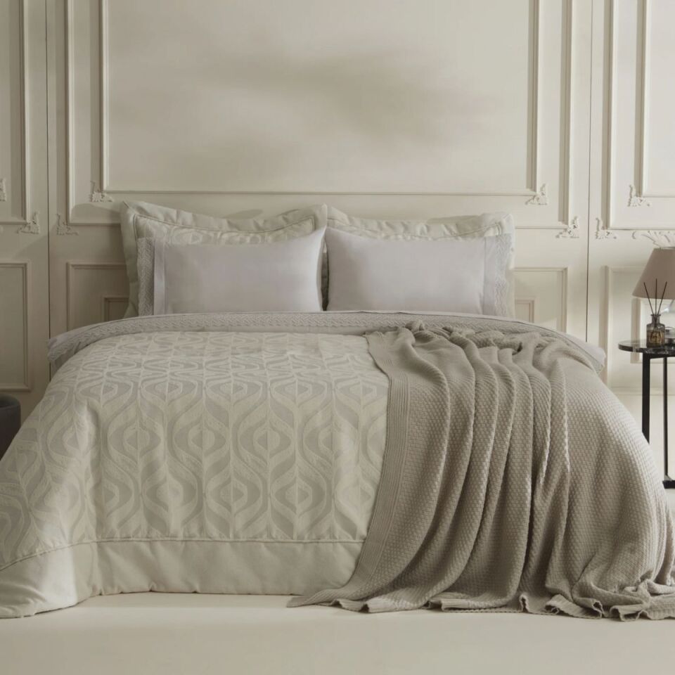 KARACA BRIDE COLL ELINA 8 PARÇA ÇEYİZ SETİ EKRU