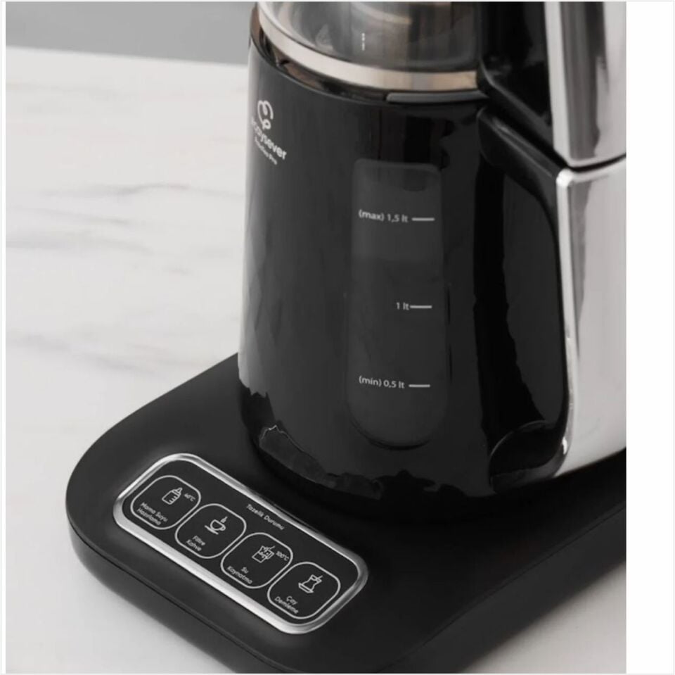 KARACA ÇAYSEVER ROBOTEA PRO QUARTZ 4 IN BLACK CHROME