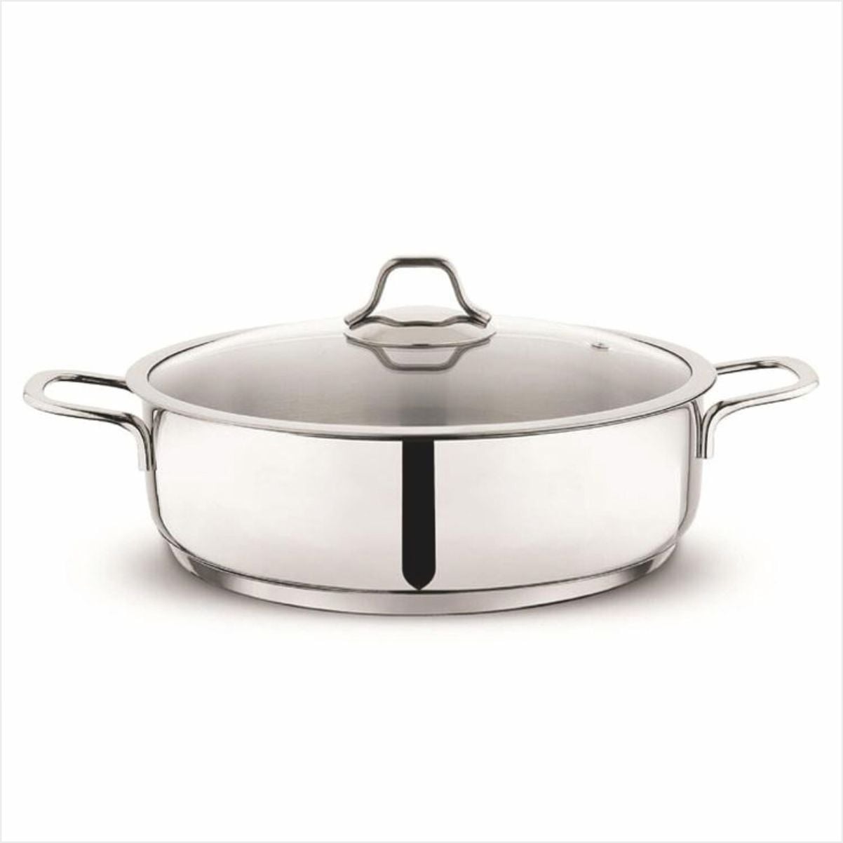 Schafer Held Çelik Basık Tencere 24 Cm 2 Parça Inox