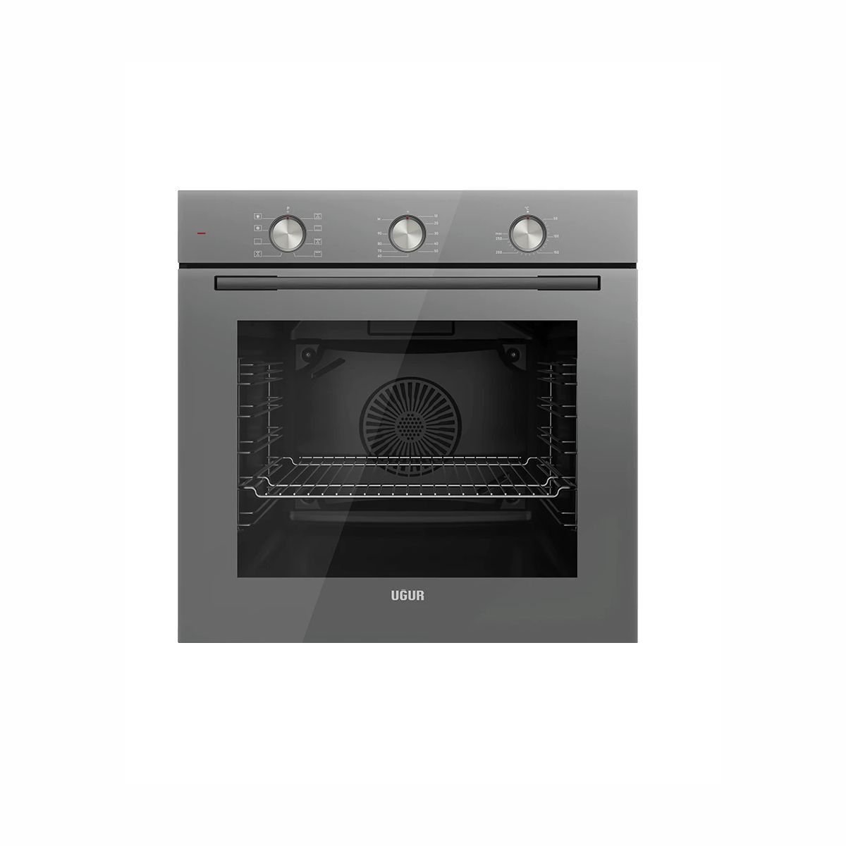 Uğur UAF 6011DB GCPST Gri Ankastre Fırın