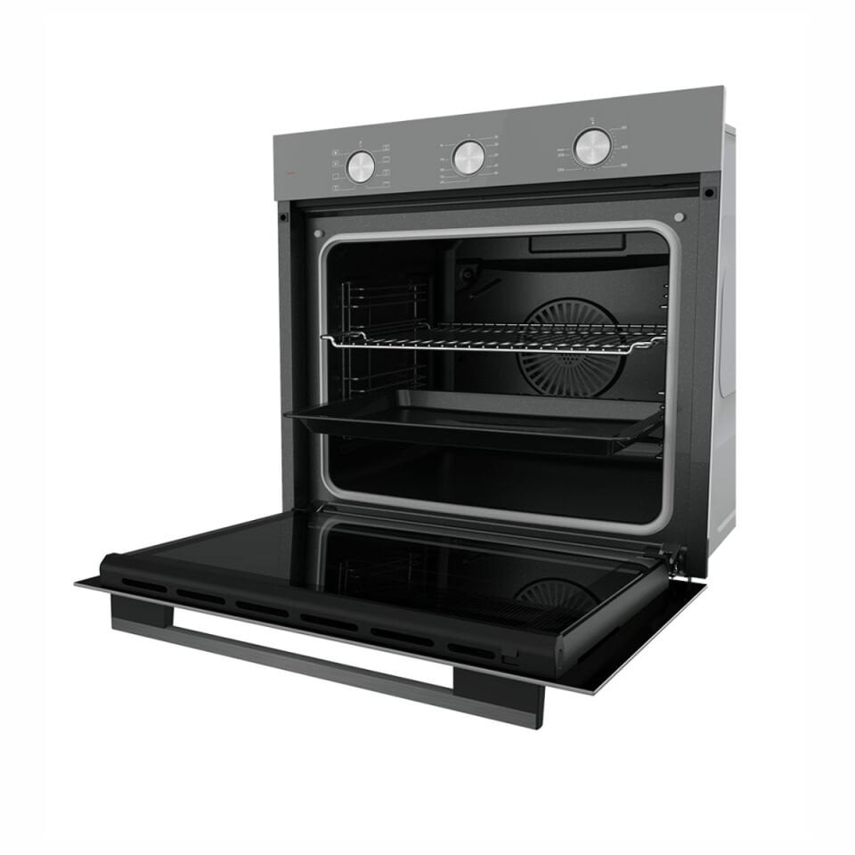 Uğur UAF 6011DB GCPST Gri Ankastre Fırın