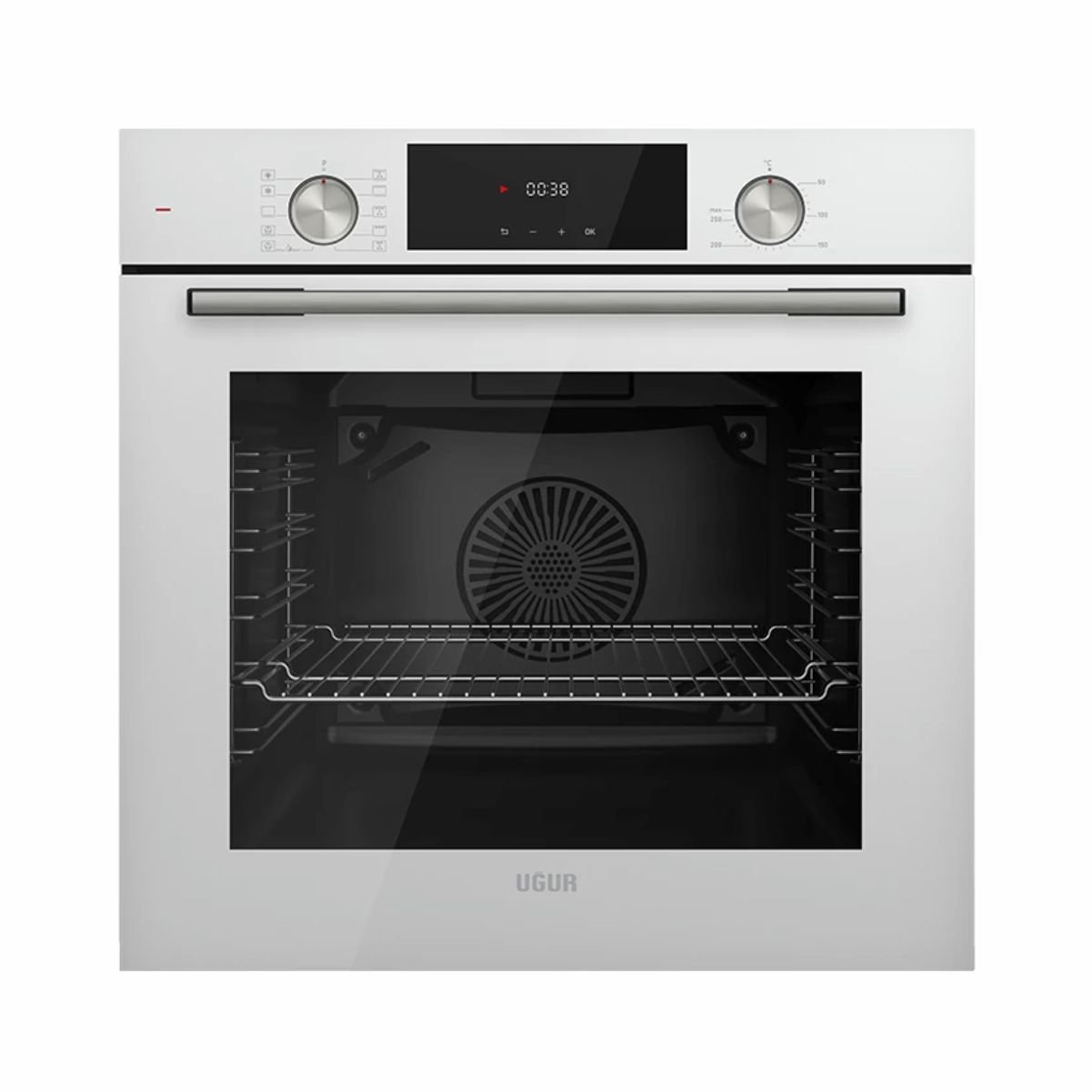 Uğur Fryart UAF 6011D GCPET Gri Ankastre Fırın