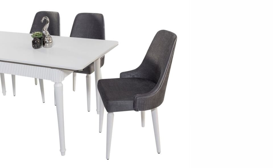 Pera Masa Takımı -Siyah