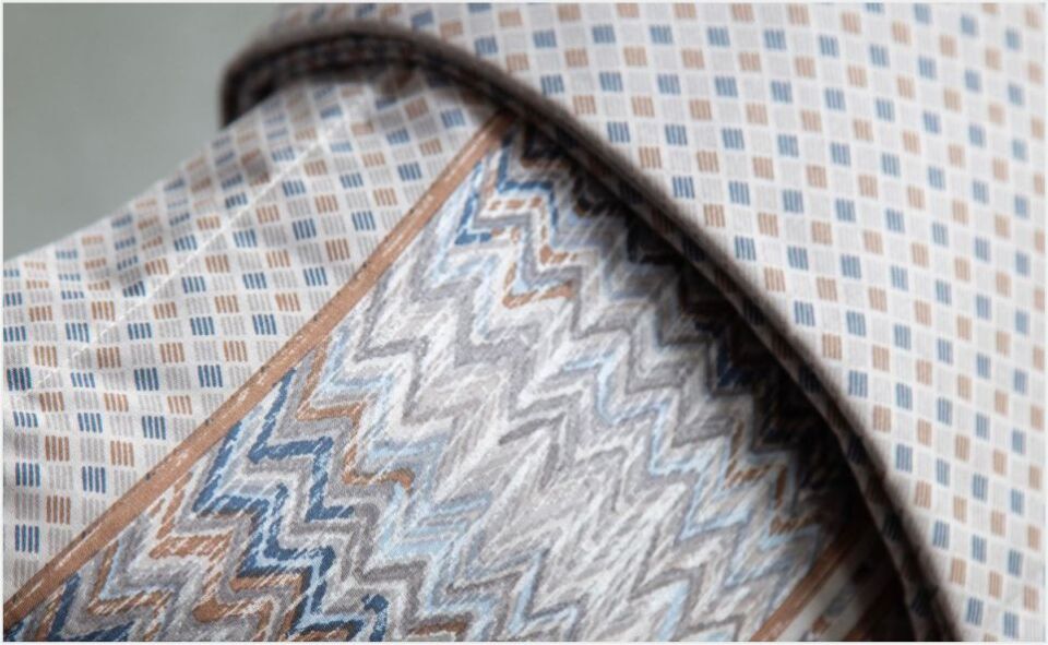 Pamuklar Apricitas Cıft Kısılık Elegance Baskılı Saten Nevresim Takımı Franny Beıge