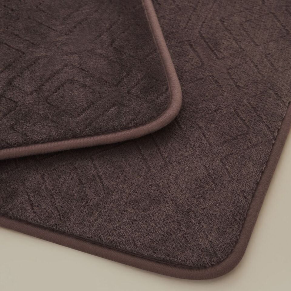 Karaca Fıgure S Banyo Paspası 60X100 Mürdüm