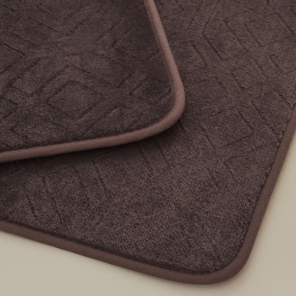 Karaca Fıgure S Banyo Paspası 60X100 Mürdüm