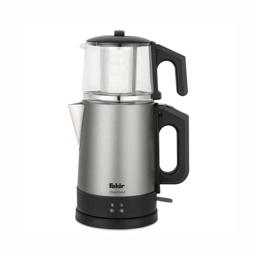 Fakir Chaimood 1800 W Cam Demlikli Çay Makinesi Antrasit