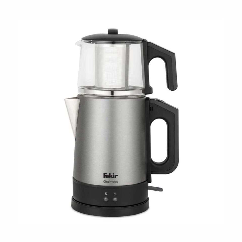 Fakir Chaimood 1800 W Cam Demlikli Çay Makinesi Antrasit