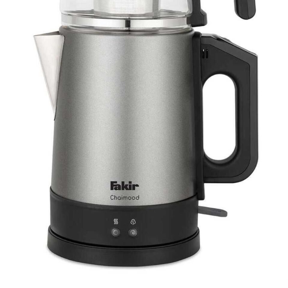 Fakir Chaimood 1800 W Cam Demlikli Çay Makinesi Antrasit