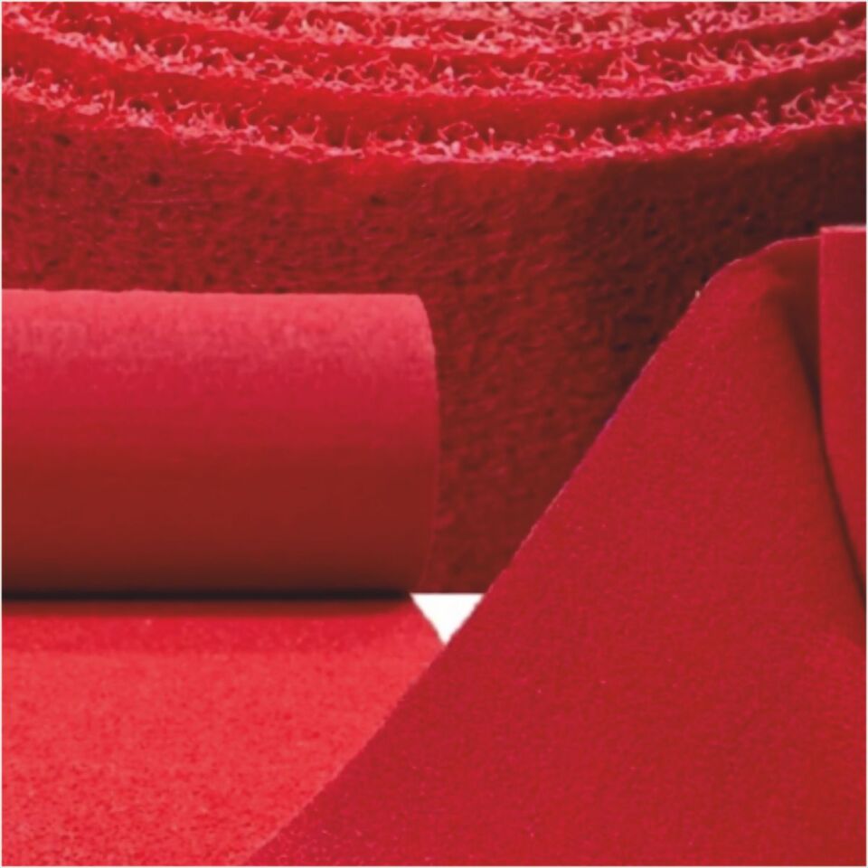 Kıvırcık Altı A. 14 Mm Paspas (120 Cm) Kırmızı