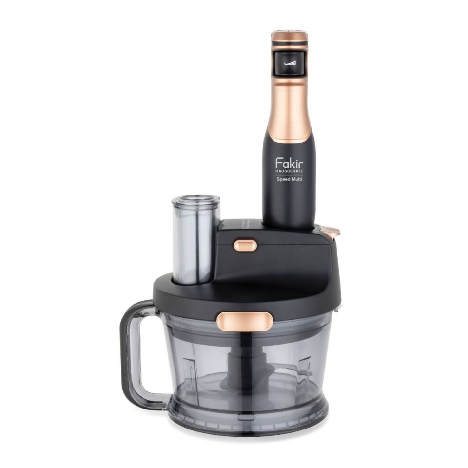 Fakir Speed Multi 1000 W Blender Seti Black Copper