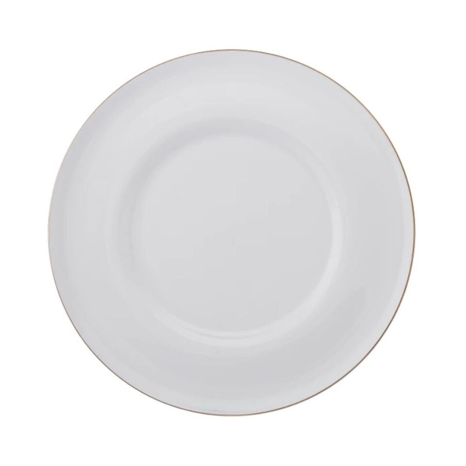 Emsan Alicia Fine Bone 60 Parça 12 Kişilik Yuvarlak Yemek Takımı Gold