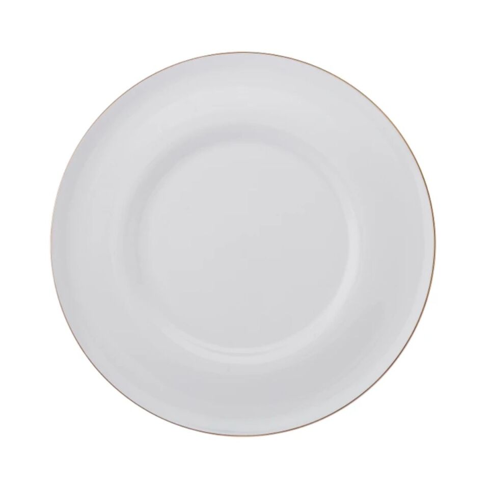 Emsan Alicia Fine Bone 60 Parça 12 Kişilik Yuvarlak Yemek Takımı Gold