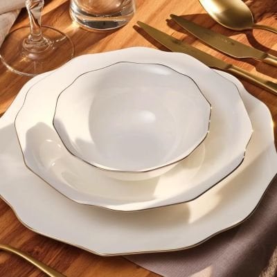 Emsan Fıne Bone Marıa Ymt 59 Parça Fd Gold Yuvarlak