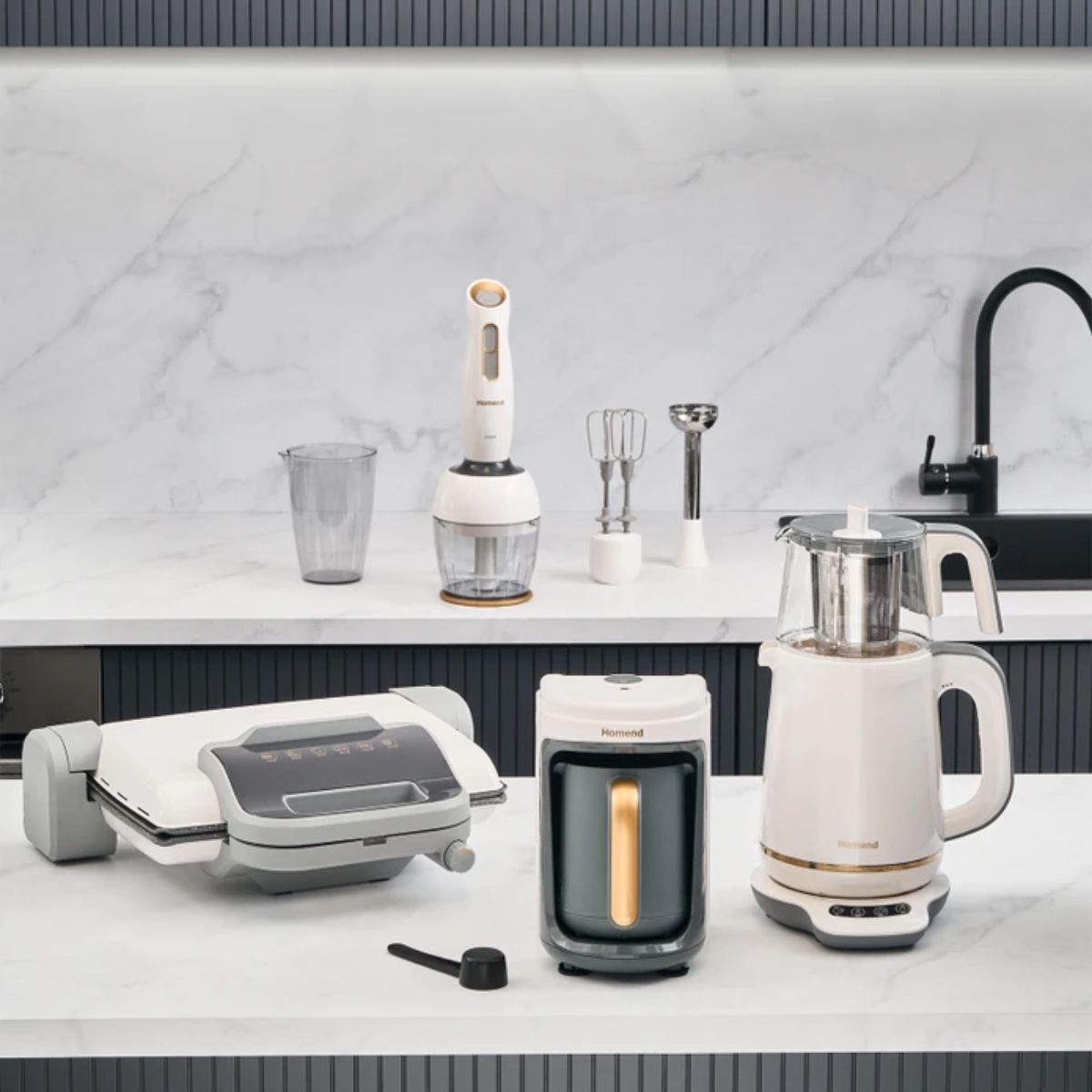 Emsan Homend Gold Çeyiz Seti Krem