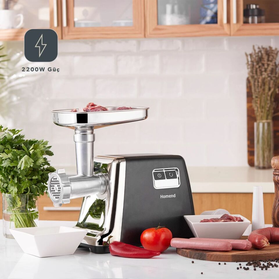 Emsan Homend Meatbox 3100H Paslanmaz Çelik Kıyma Makinesi