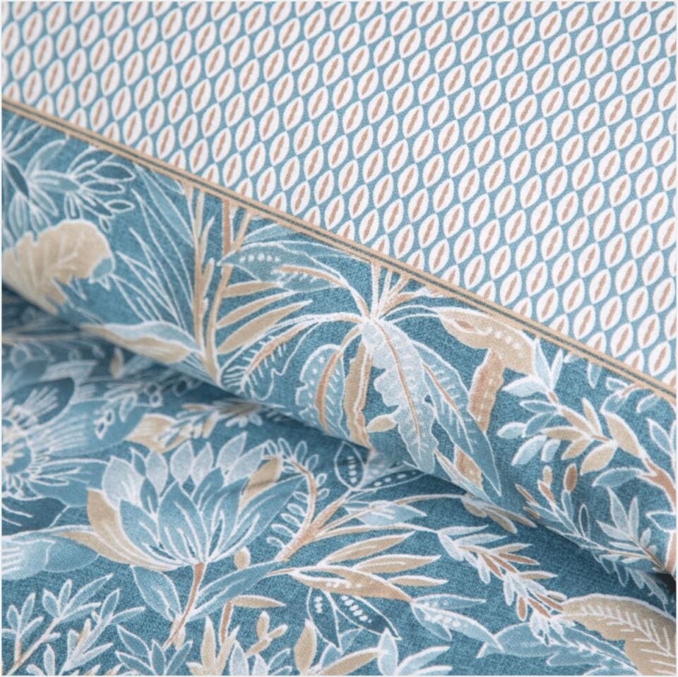 PAMUKLAR APRİCİTAS CIFT KISILIK  YATAK ORTUSU NEVRESIM SET TAMMY BEIGE