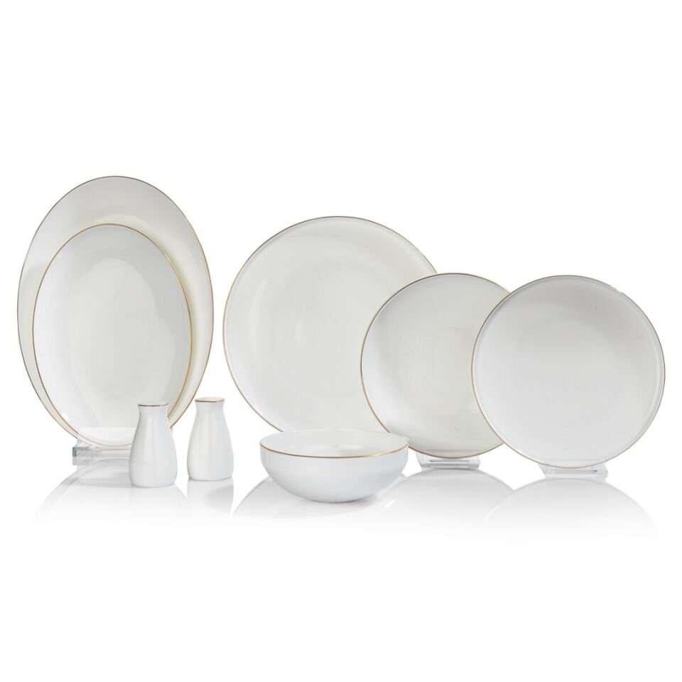 Schafer Jolly Yemek Takımı 56 Parça-Altın