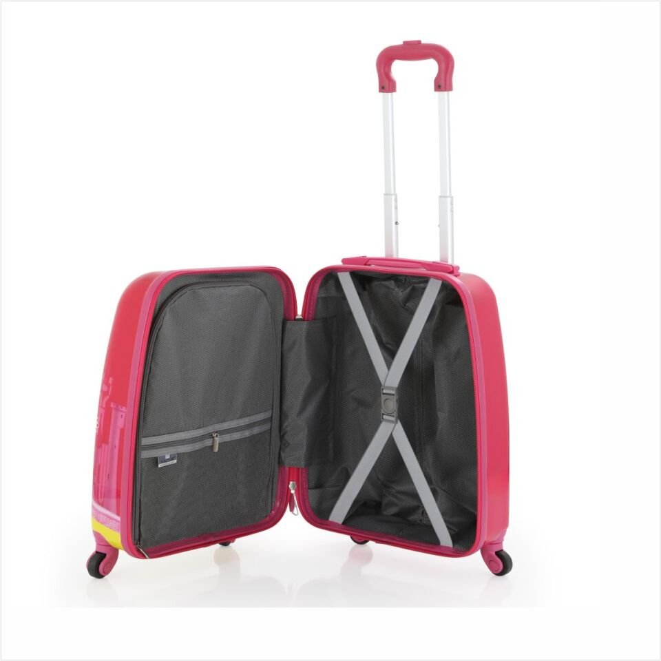 MÇS V307 ABS ÇOCUK VALİZ FUŞYA NELY GİRL