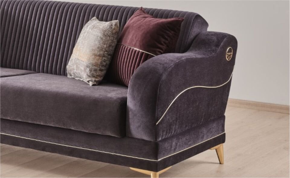 Beyza Star Kanepe Luna 19 Antrasit