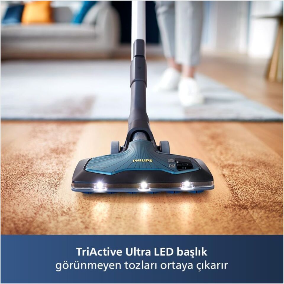 PHILIPS XB-9185/07 TORBASIZ ELEKTRİKLİ SÜPÜRGE (DST7040/80 BUHARLI ÜTÜ HEDİYELİ KOMBİ )