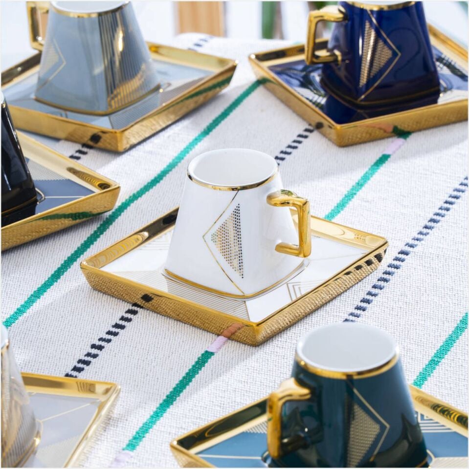 ACAR HXF-05911  6 LI KAHVE FİNCAN TAKIMI