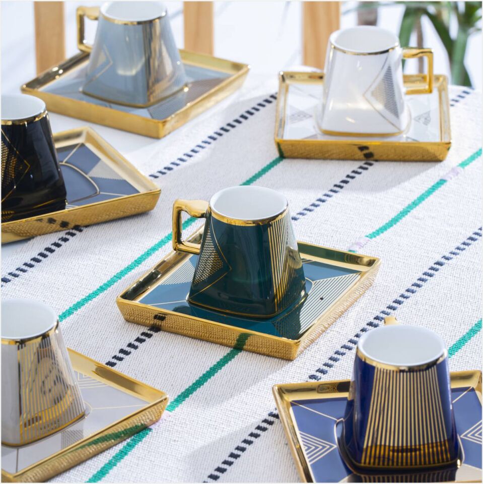 ACAR HXF-05911  6 LI KAHVE FİNCAN TAKIMI