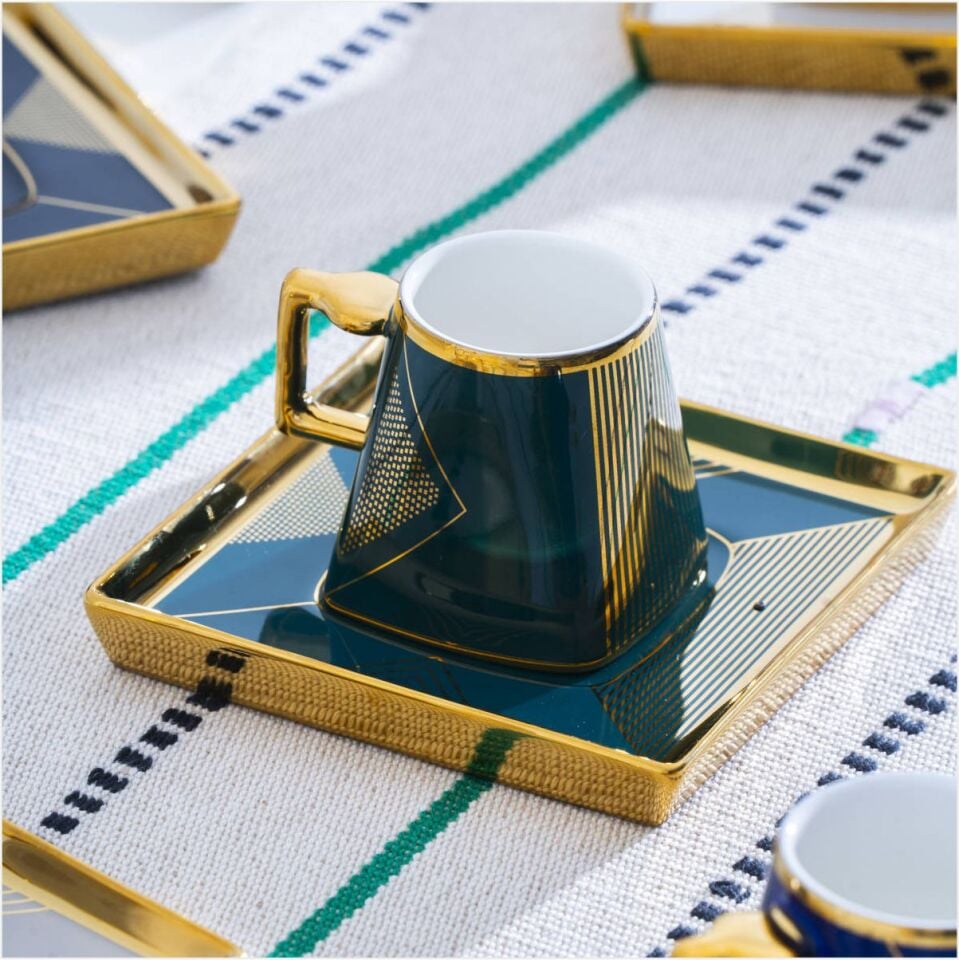 ACAR HXF-05911  6 LI KAHVE FİNCAN TAKIMI