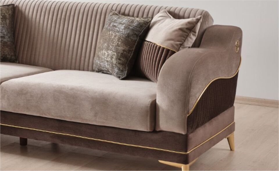 Beyza Star Kanepe Luna 03 Kahve