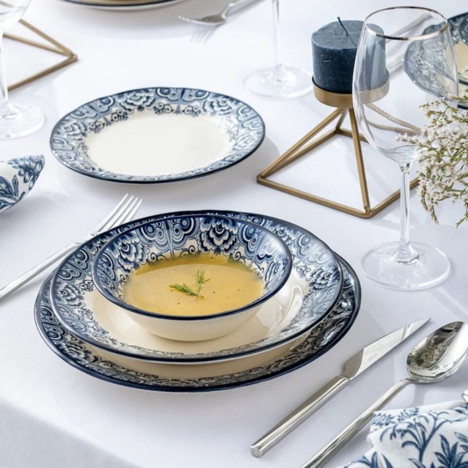 Emsan Ege 24 Parça 6 Kişilik Yemek Takımı